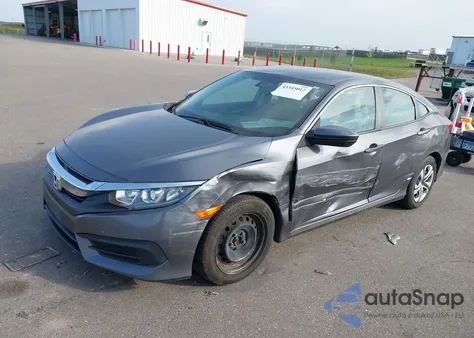 2017 Honda Civic Lx z USA, uszkodzony, nr VIN 19XFC2F52HE036159